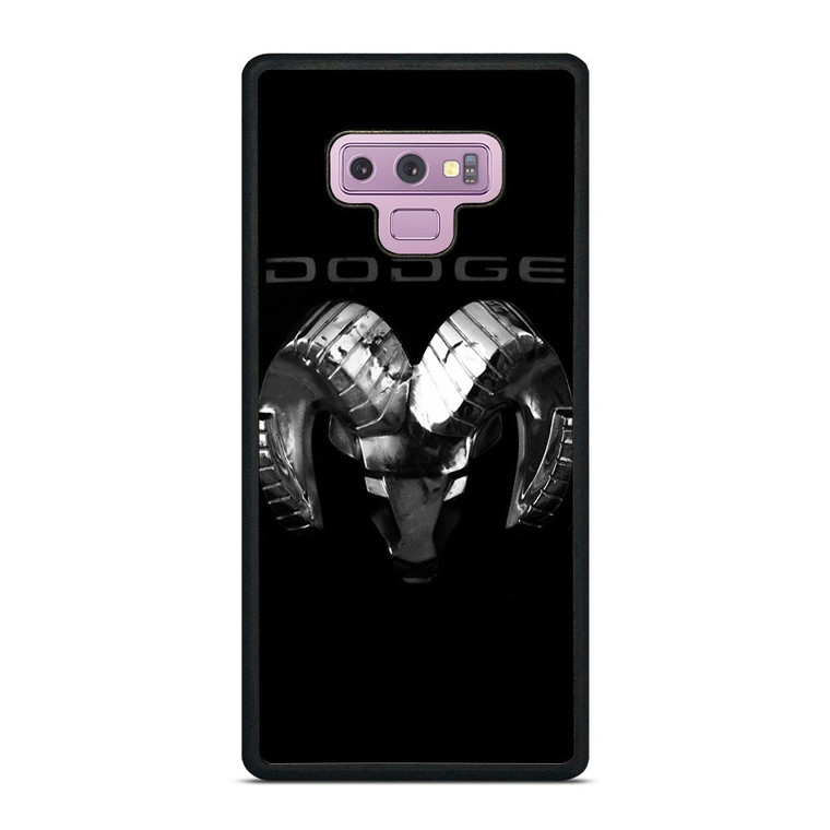 DODGE RAM BLACK LOGO Samsung Galaxy Note 9 Case Cover