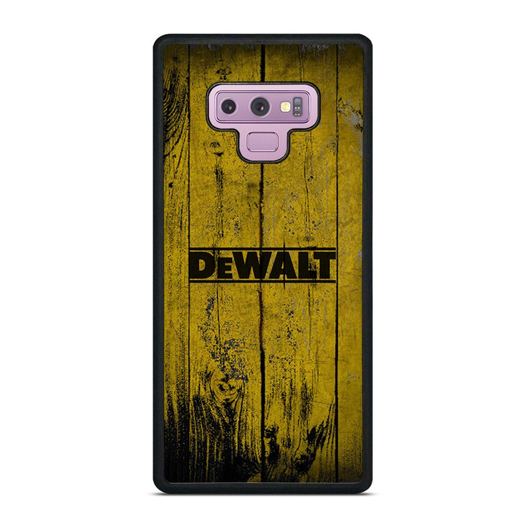 DEWALT WOODEN LOGO Samsung Galaxy Note 9 Case Cover
