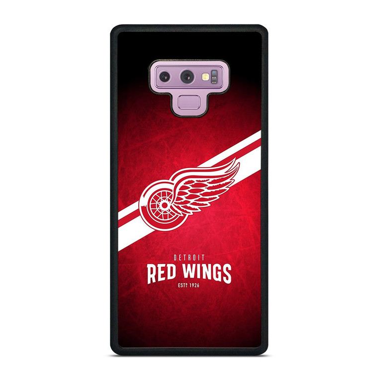 DETROIT RED WINGS NHL TEAM LOGO Samsung Galaxy Note 9 Case Cover