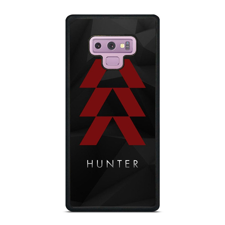DESTINY HUNTER LOGO BLACK Samsung Galaxy Note 9 Case Cover