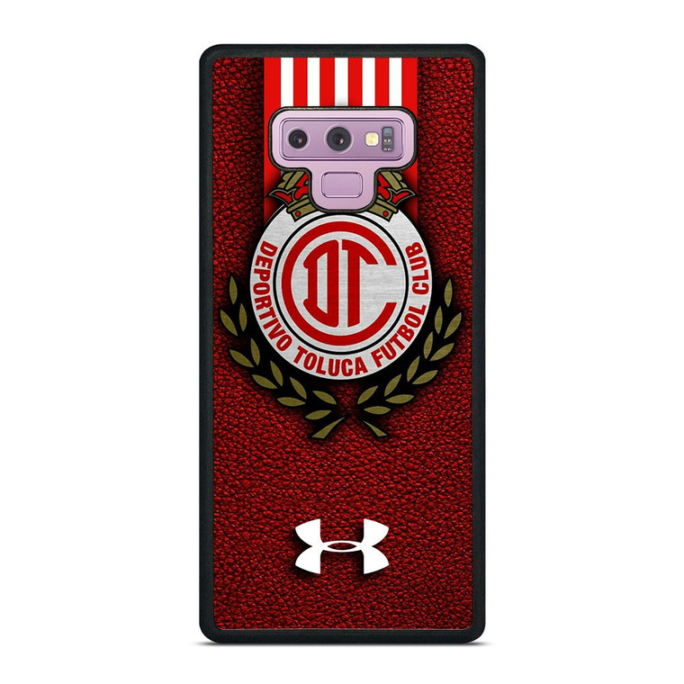DEPORTIVO TOLUCA FC LEATHER LOGO Samsung Galaxy Note 9 Case Cover
