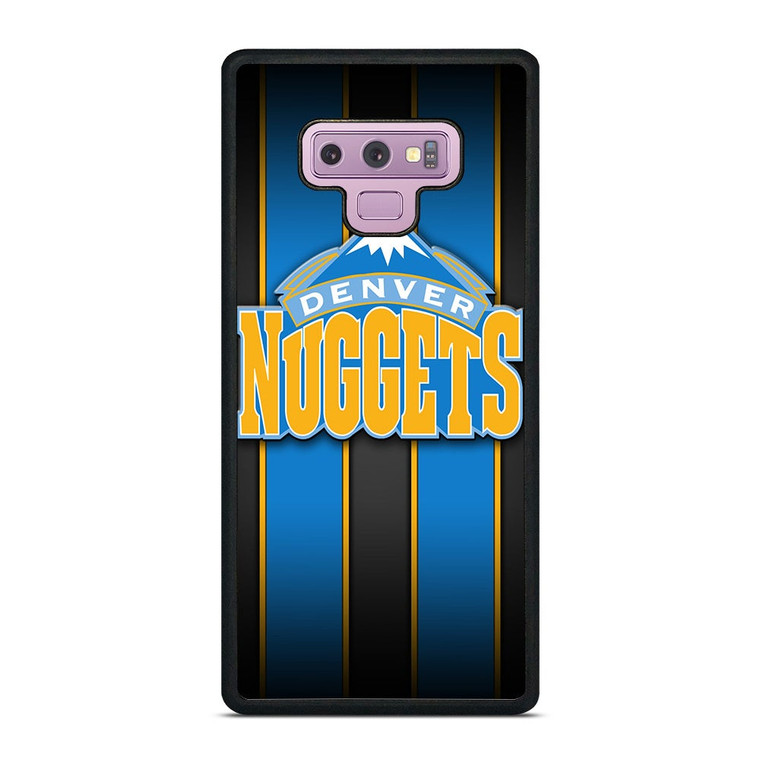 DENVER NUGGETS STRIPE LOGO Samsung Galaxy Note 9 Case Cover
