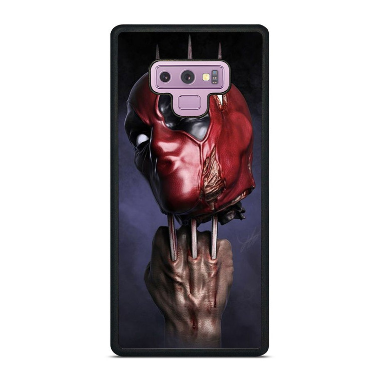 DEADPOOL VS LOGAN WOLVERINE Samsung Galaxy Note 9 Case Cover