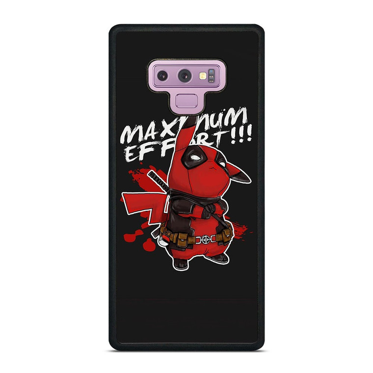 DEADPOOL POKEMON PIKACHU ART Samsung Galaxy Note 9 Case Cover