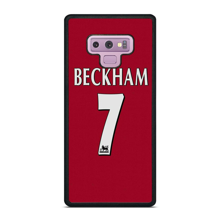 DAVID BECKHAM JERSEY MANCHESTER UNITED Samsung Galaxy Note 9 Case Cover