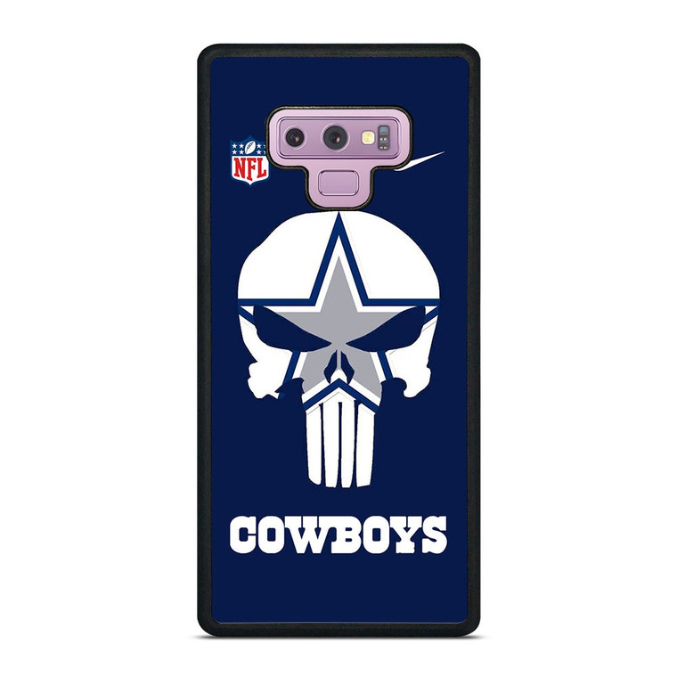 DALLAS COWBOYS NIKE THE PUNISHER Samsung Galaxy Note 9 Case Cover