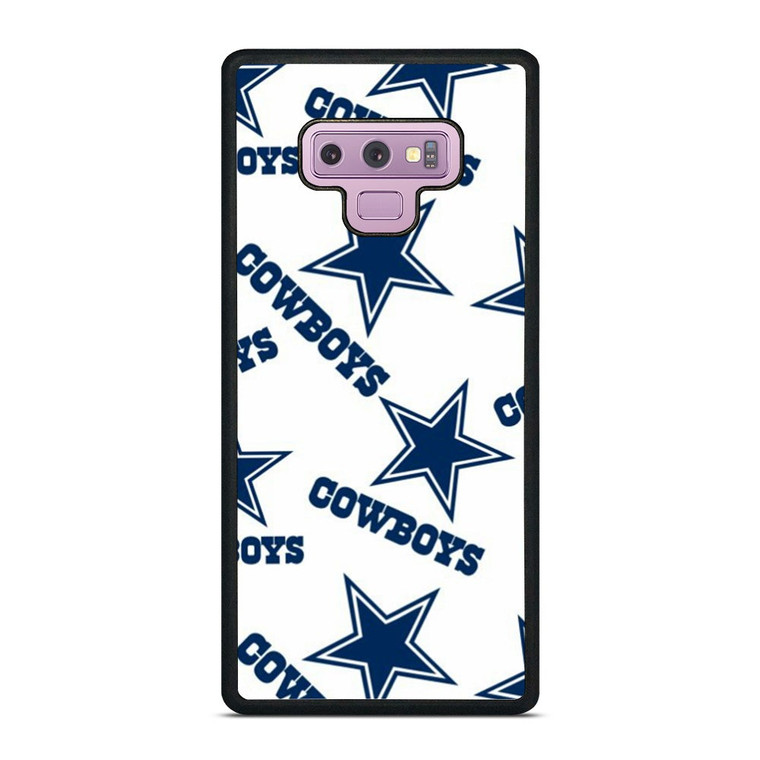 DALLAS COWBOYS LOGO PATTERN Samsung Galaxy Note 9 Case Cover