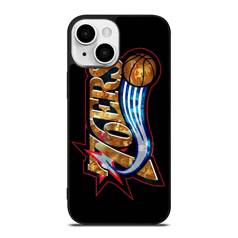 PHILADELPHIA 76ers Logo iPhone 13 Mini Case Cover