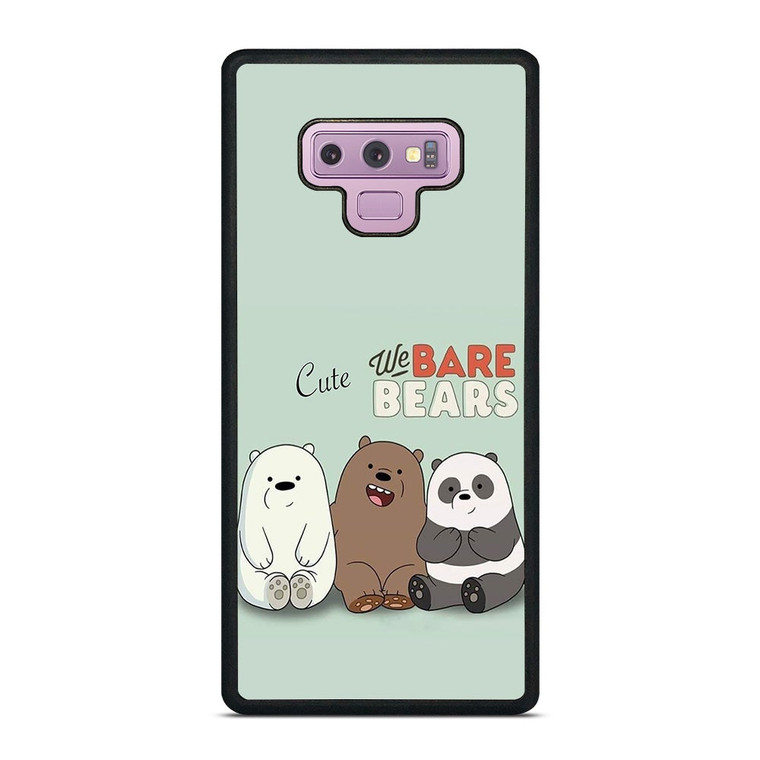 CUT WE BARE BEARS Samsung Galaxy Note 9 Case Cover