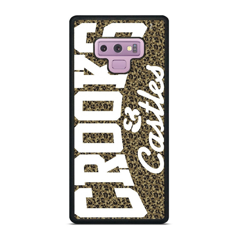 CROOKS AND CASTLES LEOPARD SKIN Samsung Galaxy Note 9 Case Cover