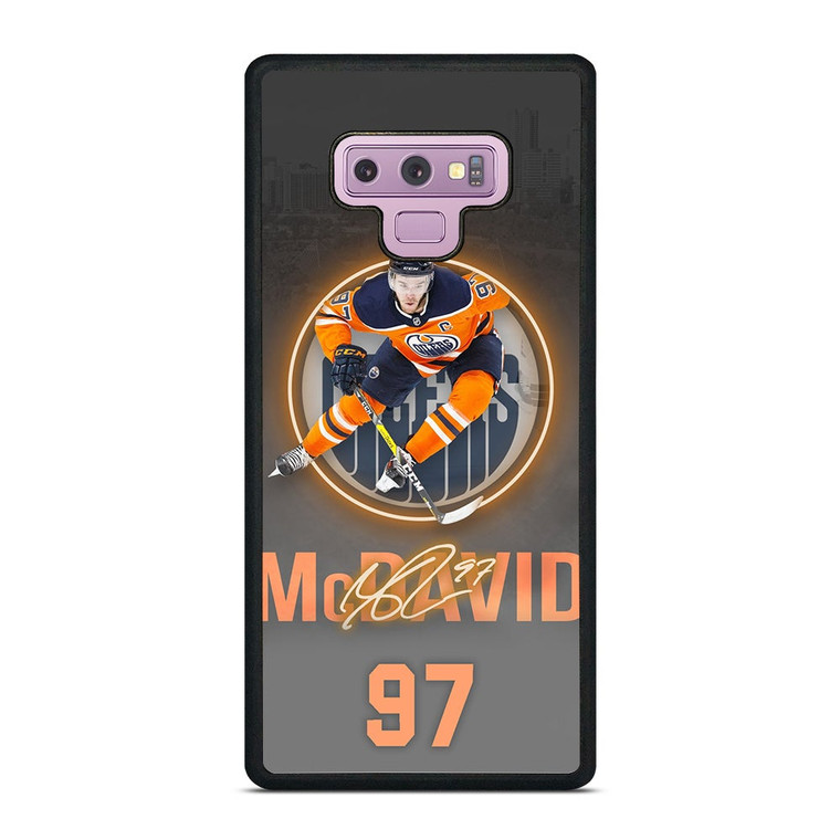 CONNOR MCDAVID EDMONTON OILERS PLAYER Samsung Galaxy Note 9 Case Cover CONNOR MCDAVID EDMONTON OILERS PLAYER Samsung Galaxy Note 9 Case Cover