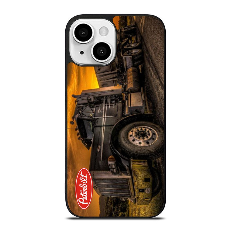 PETERBILT TRUCK BLACK iPhone 13 Mini Case Cover