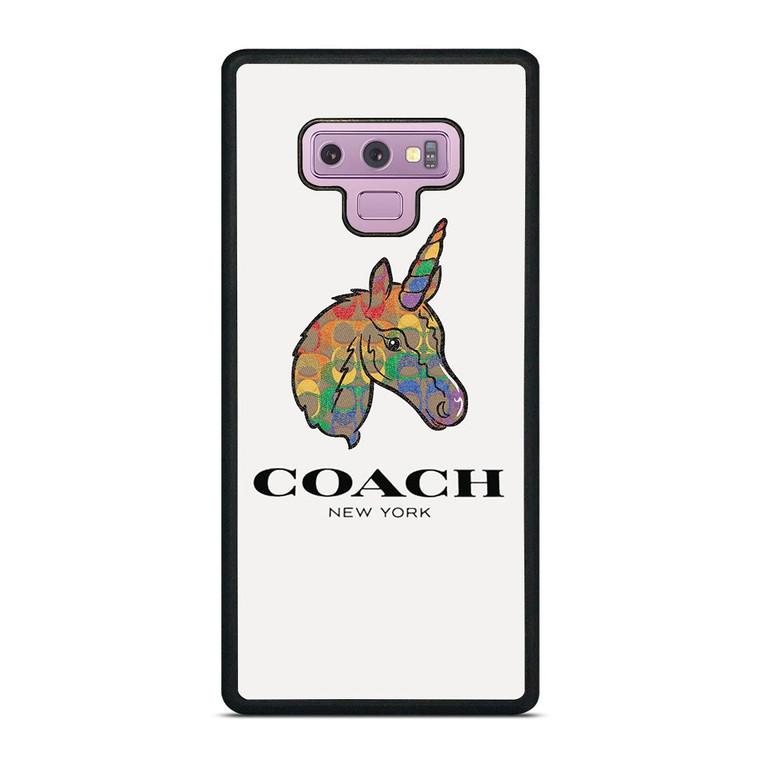 COACH NEW YORK UNICORN Samsung Galaxy Note 9 Case Cover COACH NEW YORK UNICORN Samsung Galaxy Note 9 Case Cover