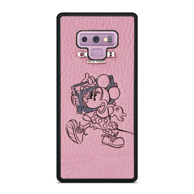 COACH MINNIE MOUSE PINK Samsung Galaxy Note 9 Case Cover