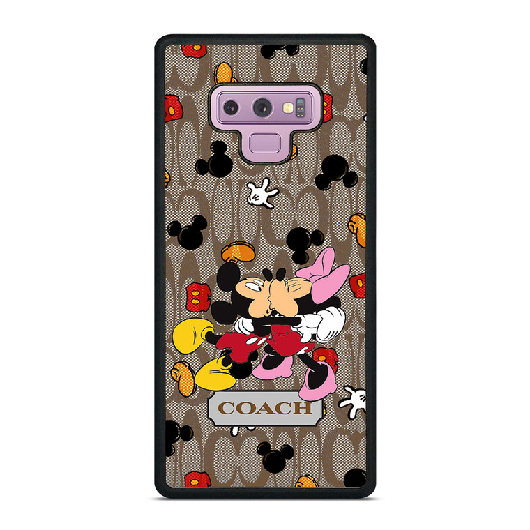 COACH MICKEY MINNIE MOUSE KISS Samsung Galaxy Note 9 Case Cover