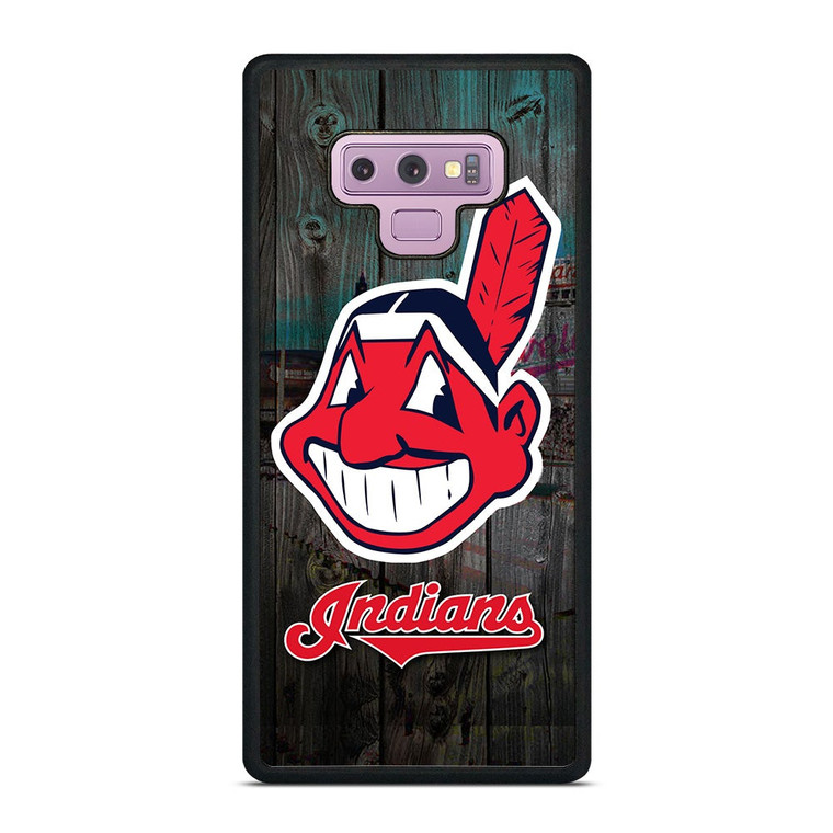 CLEVELAND INDIANS WOODEN LOGO Samsung Galaxy Note 9 Case Cover