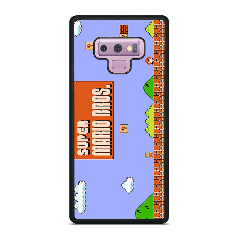 CLASSIC MARIO BROS GAME Samsung Galaxy Note 9 Case Cover