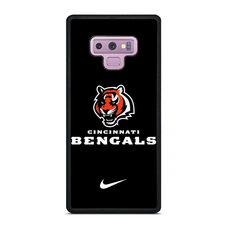 CINCINNATI BENGALS NIKE FOOTBALL Samsung Galaxy Note 9 Case Cover