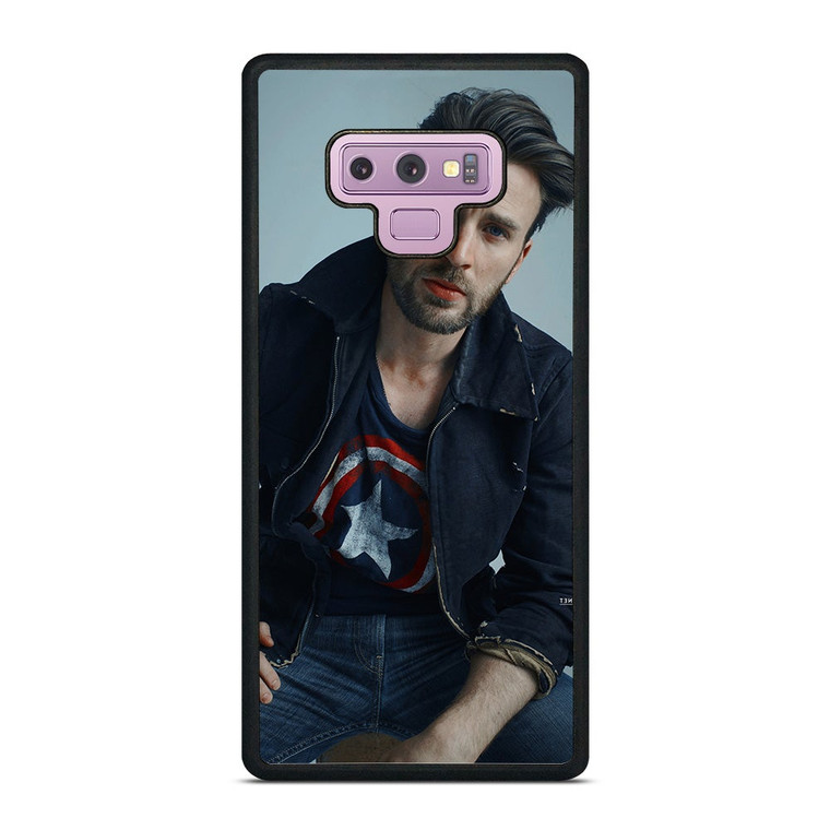 CHRIS EVANS CAPTAIN AMERICA Samsung Galaxy Note 9 Case Cover