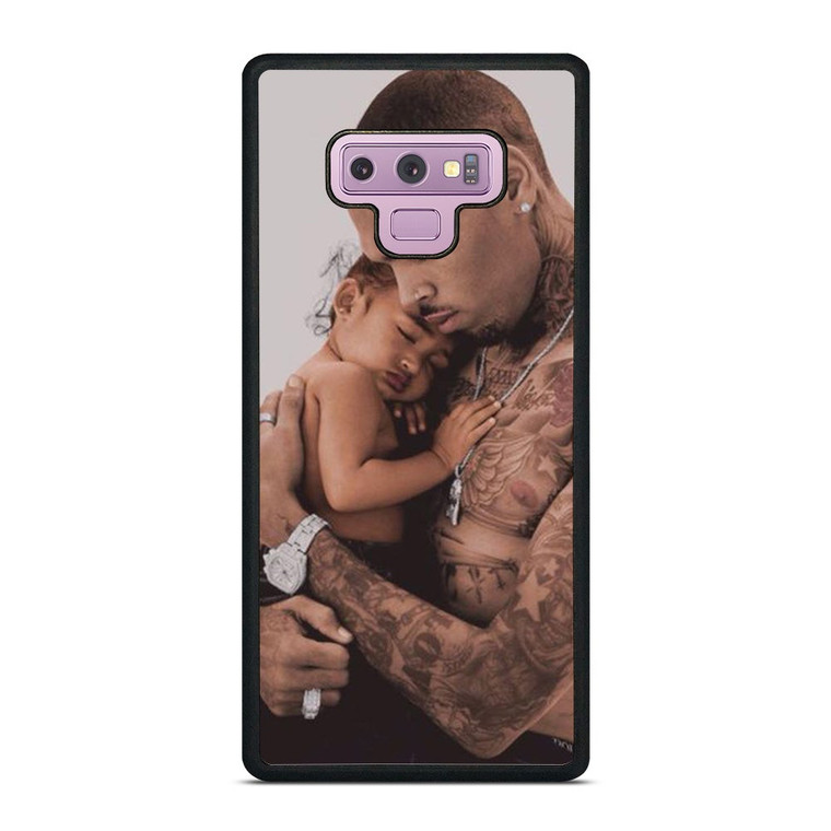 CHRIS BROWN AND BABY Samsung Galaxy Note 9 Case Cover