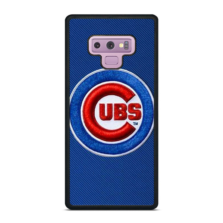 CHICAGO CUBS EMBOIRED LOGO Samsung Galaxy Note 9 Case Cover CHICAGO CUBS EMBOIRED LOGO Samsung Galaxy Note 9 Case Cover