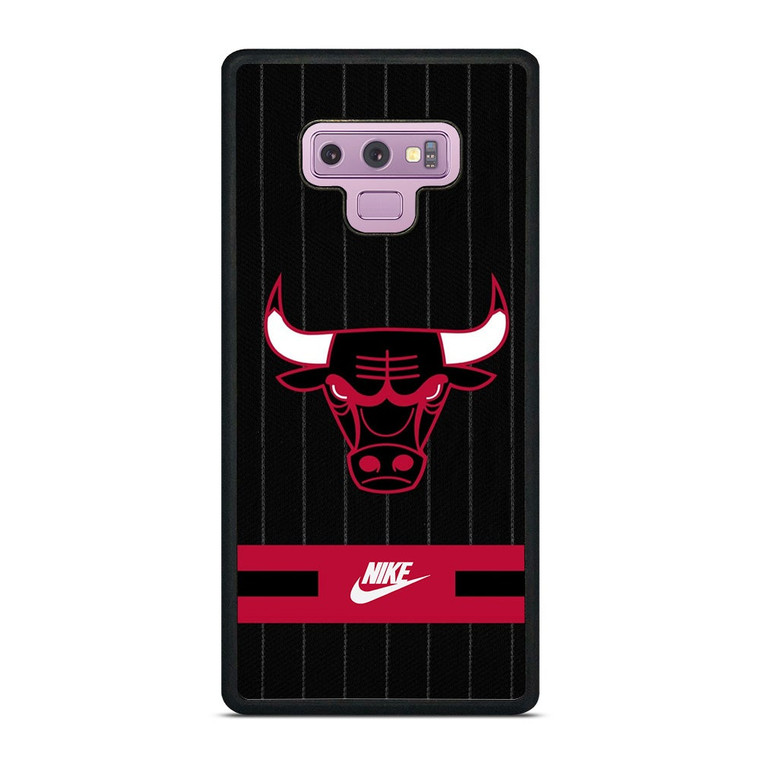 CHICAGO BULLS NIKE STRIPE Samsung Galaxy Note 9 Case Cover