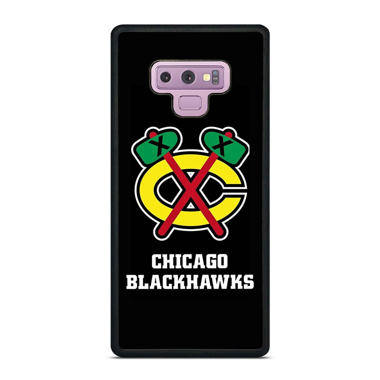 CHICAGO BLACKHAWKS SYMBOL Samsung Galaxy Note 9 Case Cover