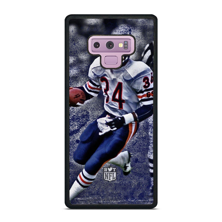 CHICAGO BEARS WALTER PAYTON NFL Samsung Galaxy Note 9 Case Cover