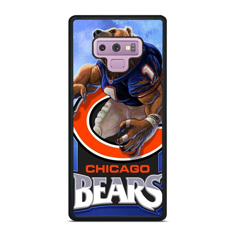 CHICAGO BEARS MASCOT LOGO Samsung Galaxy Note 9 Case Cover