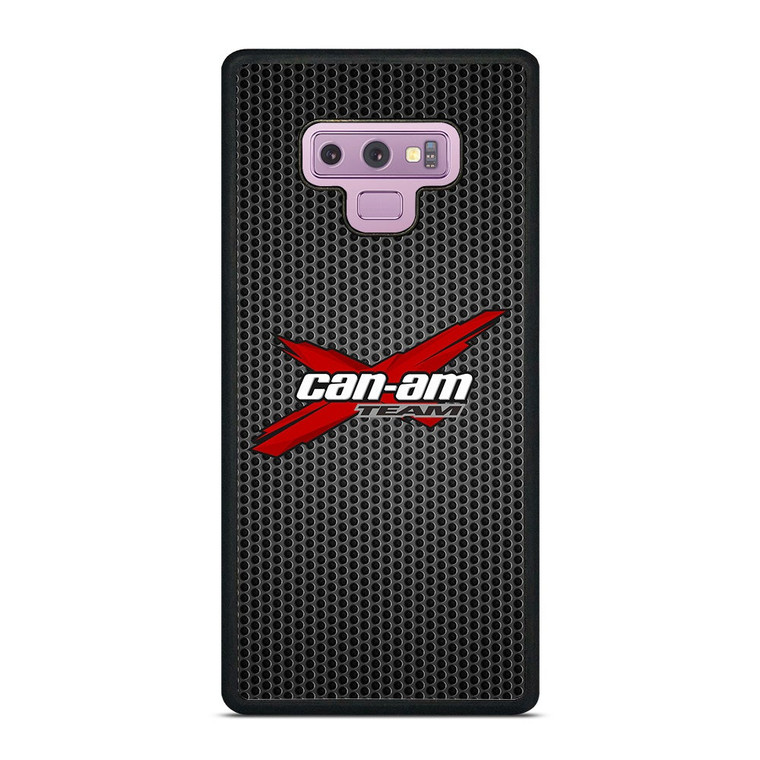 CAN AM X TEAM METAL LOGO Samsung Galaxy Note 9 Case Cover