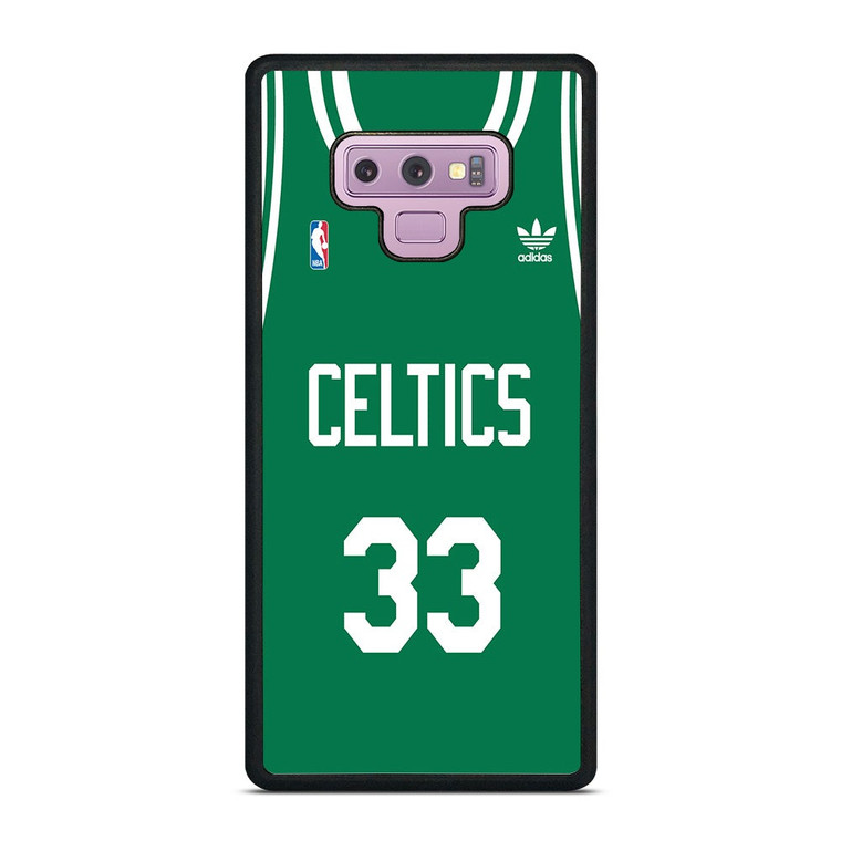 BOSTON CELTICS LARRY BIRD 33 JERSEY Samsung Galaxy Note 9 Case Cover