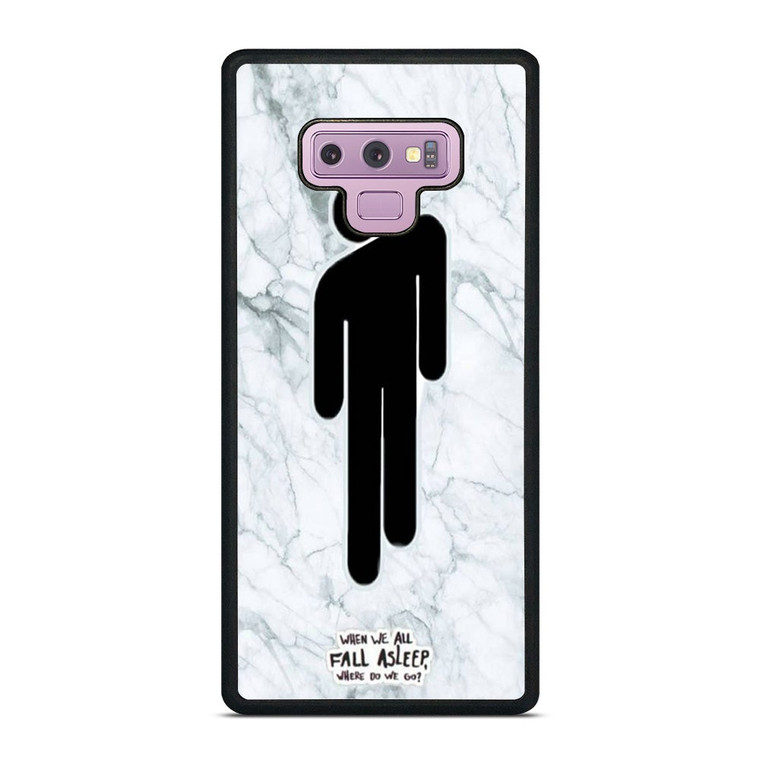 BILLIE EILISH LOGO MARBLE Samsung Galaxy Note 9 Case Cover