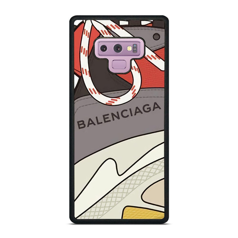 BALENCIAGA SHOES LOGO Samsung Galaxy Note 9 Case Cover