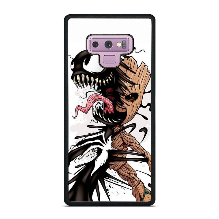 BABY GROOT AND VENOM Samsung Galaxy Note 9 Case Cover