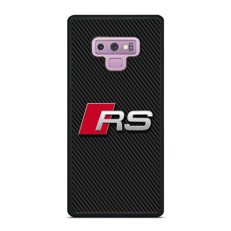 AUDI RS CARBON LOGO Samsung Galaxy Note 9 Case Cover