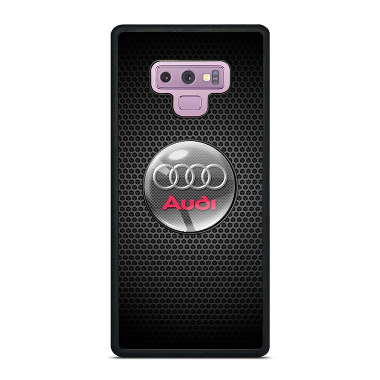 AUDI METAL LOGO Samsung Galaxy Note 9 Case Cover