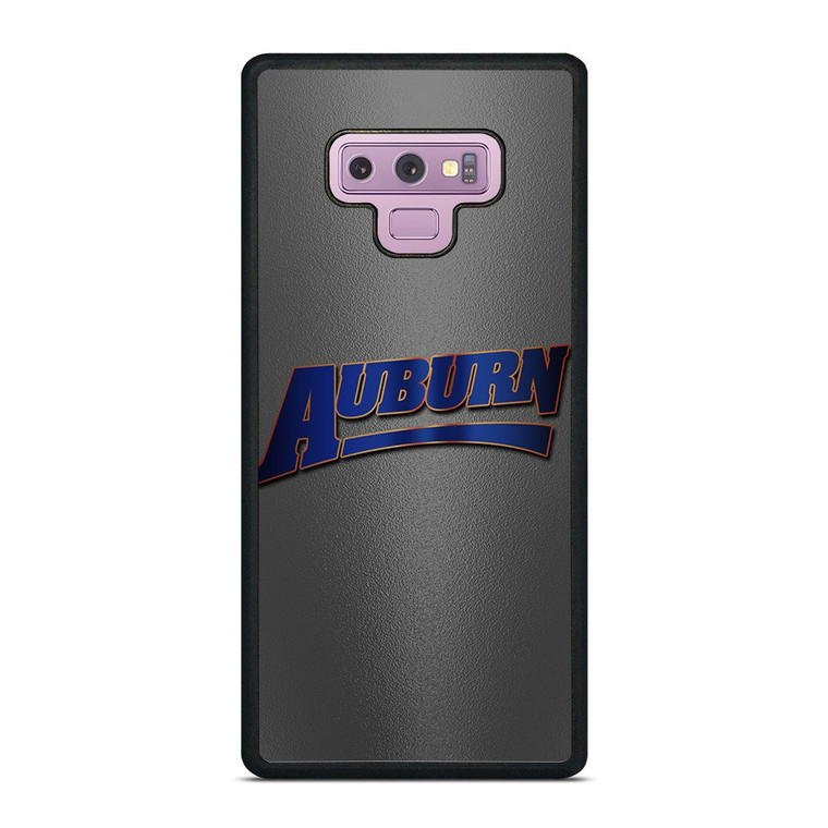 AUBURN TIGERS FOOTBALL METAL LOGO Samsung Galaxy Note 9 Case Cover