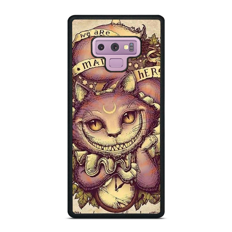 ALICE IN WONDERLAND CHESHIRE CAT ART Samsung Galaxy Note 9 Case Cover
