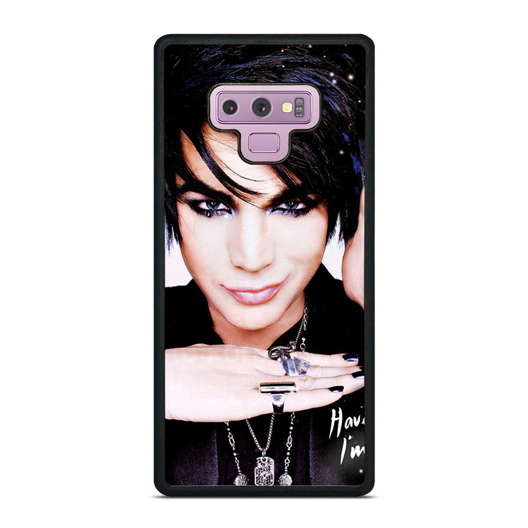 ADAM LAMBERT FACE Samsung Galaxy Note 9 Case Cover