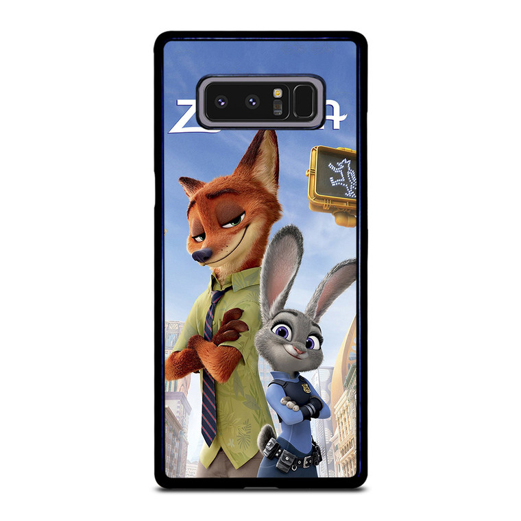 ZOOTOPIA NICK AND JUDY DISNEY Samsung Galaxy Note 8 Case Cover