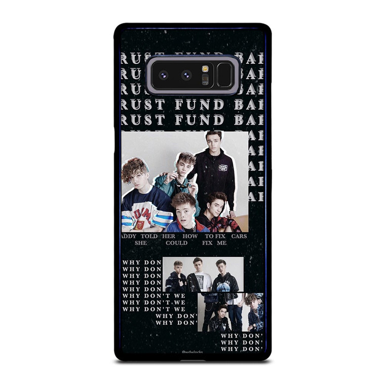 WHY DON'T WE  3 Samsung Galaxy Note 8 Case Cover