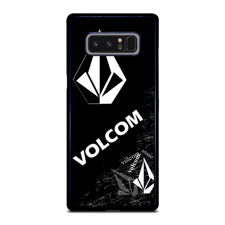 VOLCOM BLACK LOGO Samsung Galaxy Note 8 Case Cover