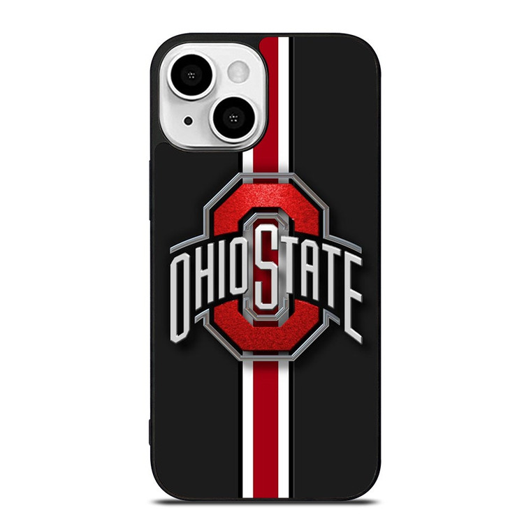 OHIO STATE STRIPE LOGO iPhone 13 Mini Case Cover