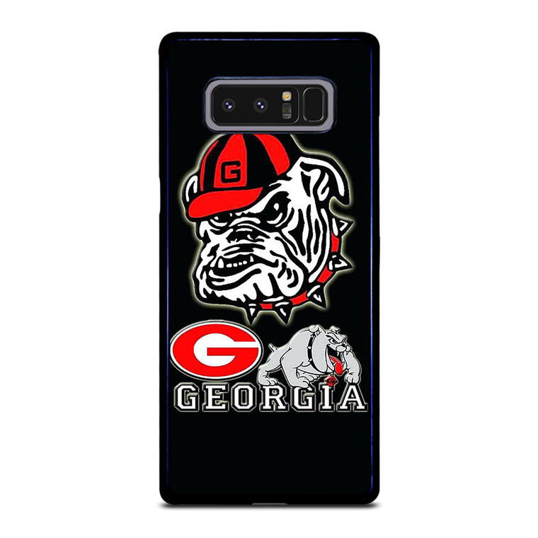 UNIVERSITY OF GEORGIA BULLDOGS ICON Samsung Galaxy Note 8 Case Cover