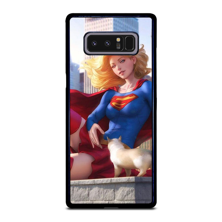 SUPERGIRL  DC CARTOON Samsung Galaxy Note 8 Case Cover