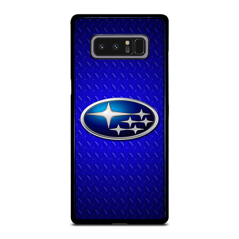 SUBARU BLUE METAL LOGO Samsung Galaxy Note 8 Case Cover