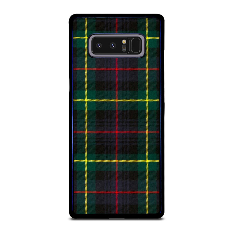 RED YELLOW TARTAN PLAID PATTERN Samsung Galaxy Note 8 Case Cover