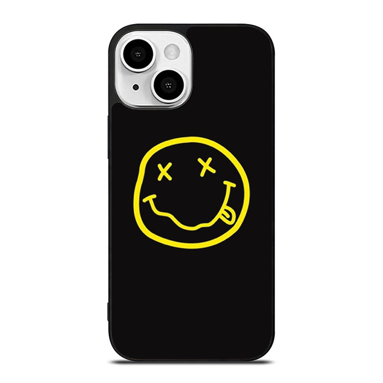 NIRVANA SMILEY FACE iPhone 13 Mini Case Cover