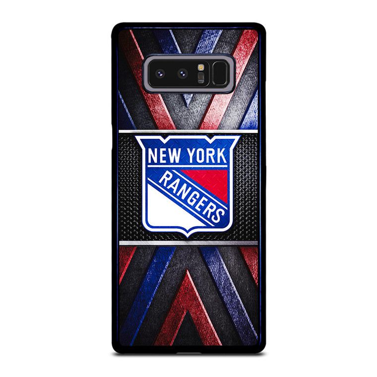 NEW YORK RANGERS NHL METAL LOGO Samsung Galaxy Note 8 Case Cover