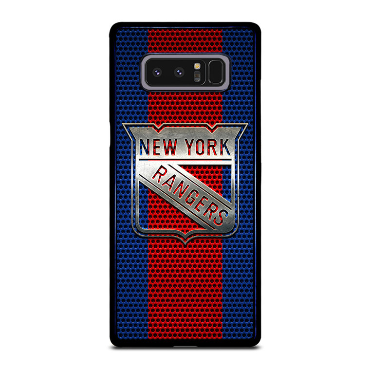 NEW YORK RANGERS LOGO METAL Samsung Galaxy Note 8 Case Cover